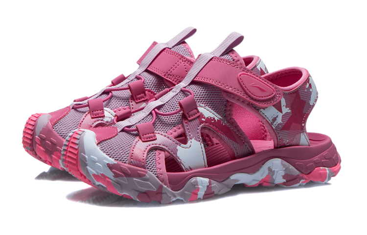 Lookbook (JR) Li-Ning Trail Sandal ''Mimetico Rosa'' YKUR012-6