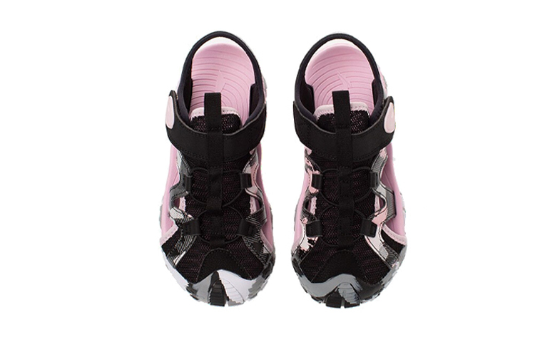 Shop (JR) Sandali Sportivi Li-Ning Trail ''Camo Nero Rosa'' YKUR012-2