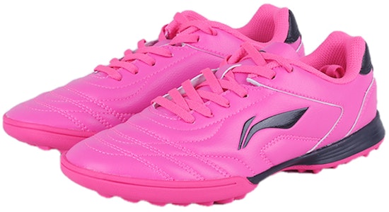 (JR) 李宁训练足球鞋 TF '粉黑色' ASTQ014-4 Lookbook (JR) 李宁训练足球鞋 TF '粉黑色' ASTQ014-4