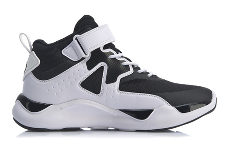 Order (Youth) Li-Ning Wade 'Black White High-Top Basketball' YKBP082-3