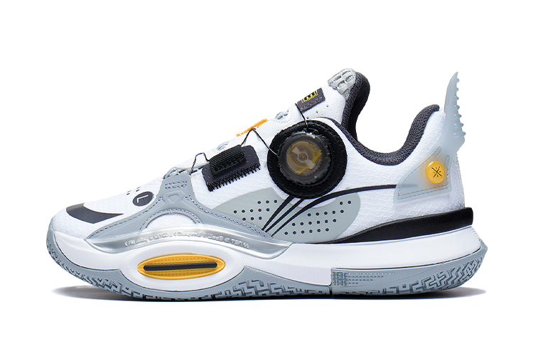 Buy 大童 LiNing李寧 全城10 V1 防滑減震耐磨 低筒 籃球鞋 灰黑