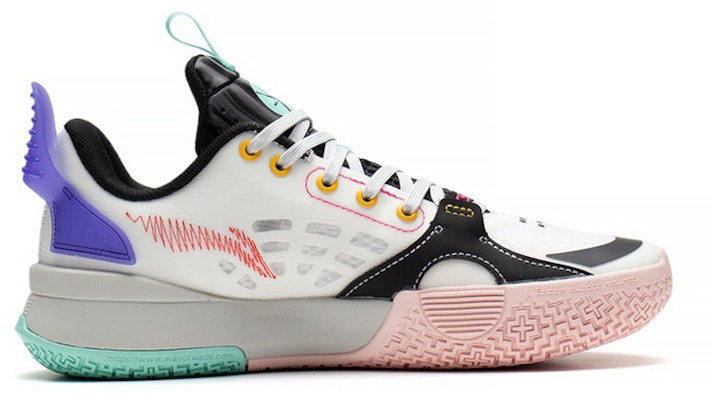 (Youth) Li-Ning Wade All City 10 'White Rainbow' ABPS017-2 Order (Youth) Li-Ning Wade All City 10 'White Rainbow' ABPS017-2