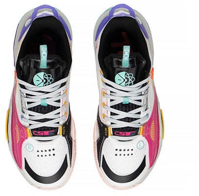 (JR) (ユース) Li-Ning ウェイド オールシティ 10 'ホワイトレインボー' ABPS017-2 ABPS017-2 Shop (JR) (ユース) Li-Ning ウェイド オールシティ 10 'ホワイトレインボー' ABPS017-2 ABPS017-2