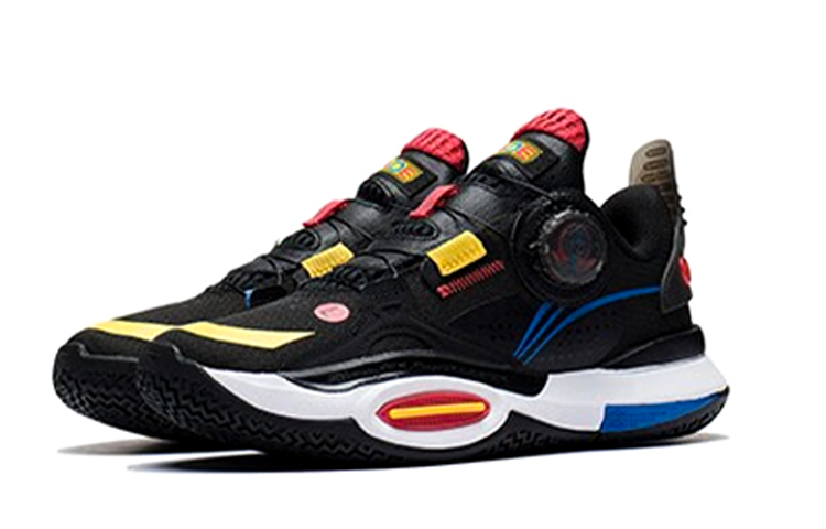 Lookbook (JR) Li-Ning Wade All City 10 V1 'Hitam Oren' YKBS060-3