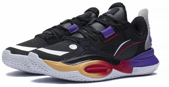 (JR) 李宁 韦德 全城 10 V1 '黑紫色' YKBS060-7 Lookbook (JR) 李宁 韦德 全城 10 V1 '黑紫色' YKBS060-7