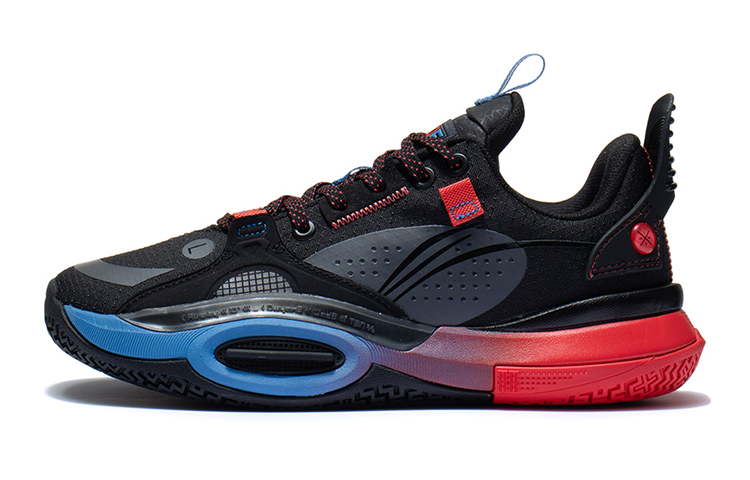 (Youth) Li-Ning Wade All City 10 V1 'Black Red Blue' YKBS012-7