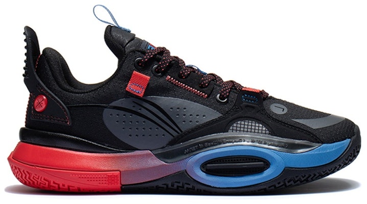 (JR) Li-Ning Wade All City 10 V1 'Hitam Merah Biru' YKBS012-7 Order (JR) Li-Ning Wade All City 10 V1 'Hitam Merah Biru' YKBS012-7