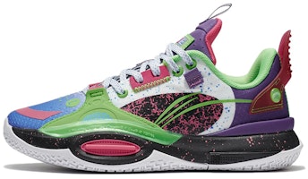 (Youth) Li-Ning Wade All City 10 V1 'Green. Purple' YKBS012-5 (Youth) Li-Ning Wade All City 10 V1 'Green. Purple' YKBS012-5
