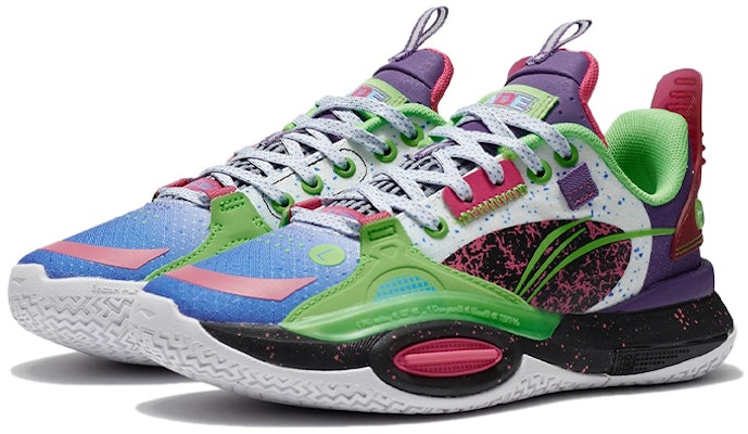 (JR) Li-Ning Wade All City 10 V1 'Hijau. Ungu' YKBS012-5 Lookbook (JR) Li-Ning Wade All City 10 V1 'Hijau. Ungu' YKBS012-5