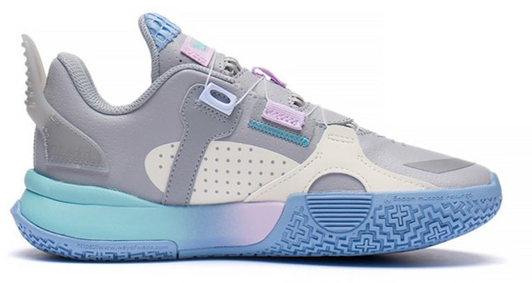 (Youth) Li-Ning Wade All City 10 V2 'Grey White' YKBS060-11 Order (Youth) Li-Ning Wade All City 10 V2 'Grey White' YKBS060-11