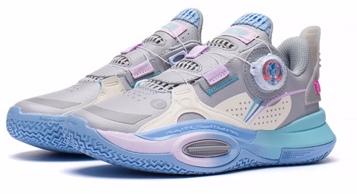 (JR) Li-Ning Wade All City 10 V2 'Kelabu Putih' YKBS060-11 Lookbook (JR) Li-Ning Wade All City 10 V2 'Kelabu Putih' YKBS060-11