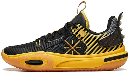 大童 李寧兒童 舒適 減震耐磨 低幫 兒童籃球鞋 黑黃色 Buy 大童 李寧兒童 舒適 減震耐磨 低幫 兒童籃球鞋 黑黃色