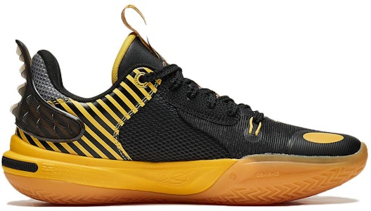 大童 李寧兒童 舒適 減震耐磨 低幫 兒童籃球鞋 黑黃色 Order 大童 李寧兒童 舒適 減震耐磨 低幫 兒童籃球鞋 黑黃色