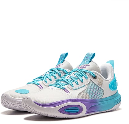 (Youth) Li-Ning Wade All City 11 'White Blue Purple' YKBT034-1 Lookbook (Youth) Li-Ning Wade All City 11 'White Blue Purple' YKBT034-1