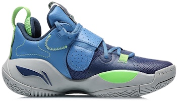 大童 LiNing李寧 All City8 全城8 韋德系列 耐磨透氣 低幫 籃球鞋 藍色 Order 大童 LiNing李寧 All City8 全城8 韋德系列 耐磨透氣 低幫 籃球鞋 藍色