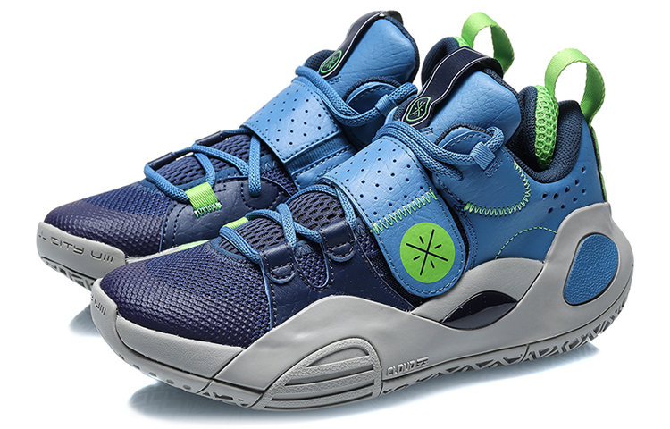 Lookbook (JR) Li-Ning Wade All City 8 'Azul Verde' ABPQ053-2