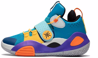 (Youth) Li-Ning Wade All City 8 'Blue Purple Yellow' YKBS114-3 (Youth) Li-Ning Wade All City 8 'Blue Purple Yellow' YKBS114-3