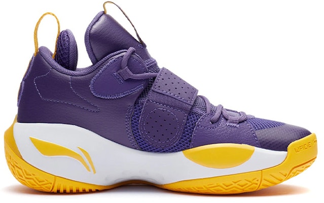 (Youth) Li-Ning Wade All City 8 'Purple Yellow' YKBQ044-13 Order (Youth) Li-Ning Wade All City 8 'Purple Yellow' YKBQ044-13