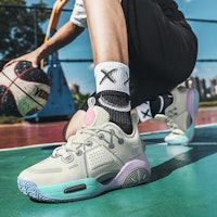 大童 LiNing李寧 All City 9 彈性支撐與靈活性 防滑耐磨減震 低筒 籃球鞋 棉花糖 Order 大童 LiNing李寧 All City 9 彈性支撐與靈活性 防滑耐磨減震 低筒 籃球鞋 棉花糖