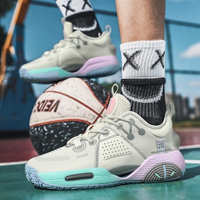 (JR) Li-Ning Wade All City 9 'Cotton Candy' Sepatu Basket ABAR051-1 Lookbook (JR) Li-Ning Wade All City 9 'Cotton Candy' Sepatu Basket ABAR051-1