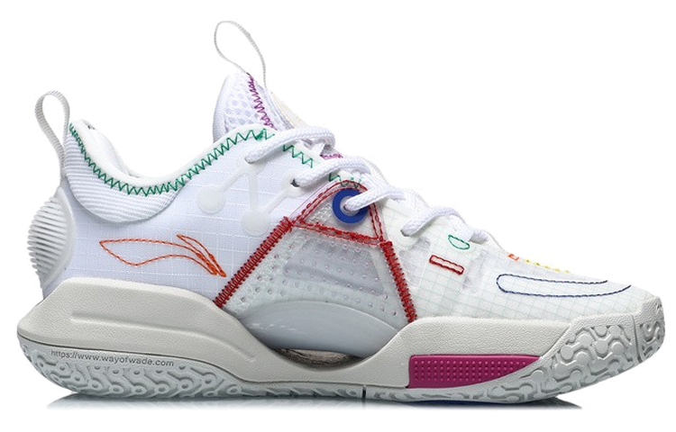 Order (JR) 李寧 ウェイド オールシティ9 V1.5 白赤 ABPR033-3