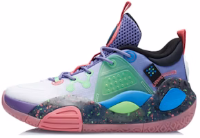(Youth) Li-Ning Wade All City 9 V1.5 Mid 'Purple Green' YKBR044-5 (Youth) Li-Ning Wade All City 9 V1.5 Mid 'Purple Green' YKBR044-5