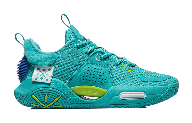 Order (JR) 李宁 韦德全城9 V1.5 x 玩具总动员 '蓝绿' ABPR033-4