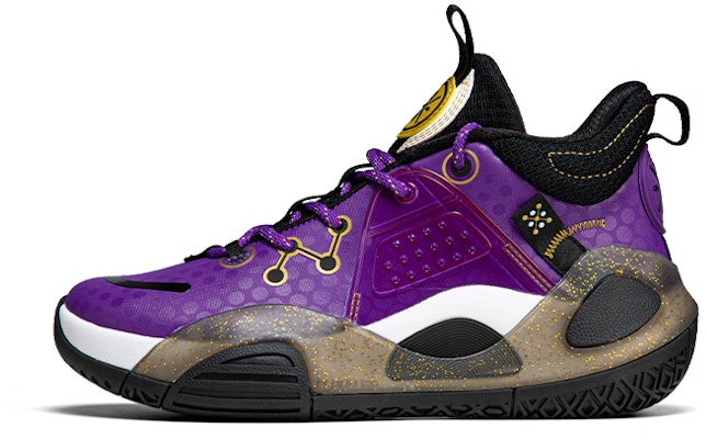 (Youth) Li-Ning Wade All City 9 V1 'Purple Black' YKBR076-13 Buy (Youth) Li-Ning Wade All City 9 V1 'Purple Black' YKBR076-13