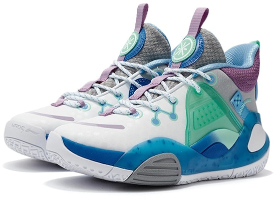 (Youth) Li-Ning Wade All City 9 V1 'White French Blue' YKBR076-15 Lookbook (Youth) Li-Ning Wade All City 9 V1 'White French Blue' YKBR076-15