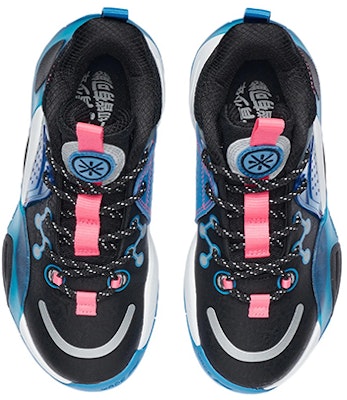 (Youth) Li-Ning Wade All City 9 V1 Mid 'Black Blue' YKBR076-11 Lookbook (Youth) Li-Ning Wade All City 9 V1 Mid 'Black Blue' YKBR076-11