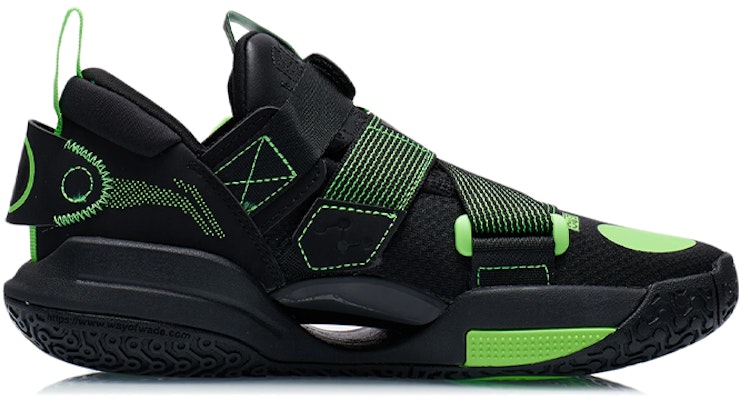 (Youth) Li-Ning Wade All City 9 V2 'Black Green' ABPR055-7 Order (Youth) Li-Ning Wade All City 9 V2 'Black Green' ABPR055-7