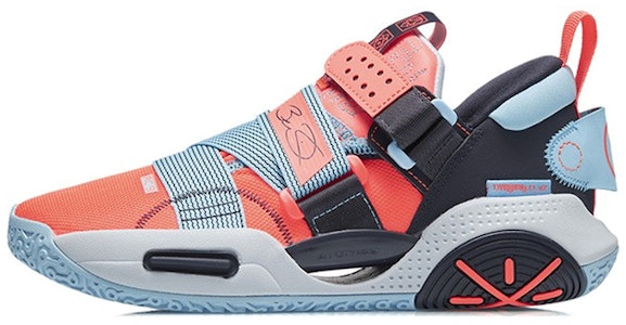 (JR) Li-Ning Wade All City 9 V2 'Biru Oranye' ABPR055-2 Buy (JR) Li-Ning Wade All City 9 V2 'Biru Oranye' ABPR055-2
