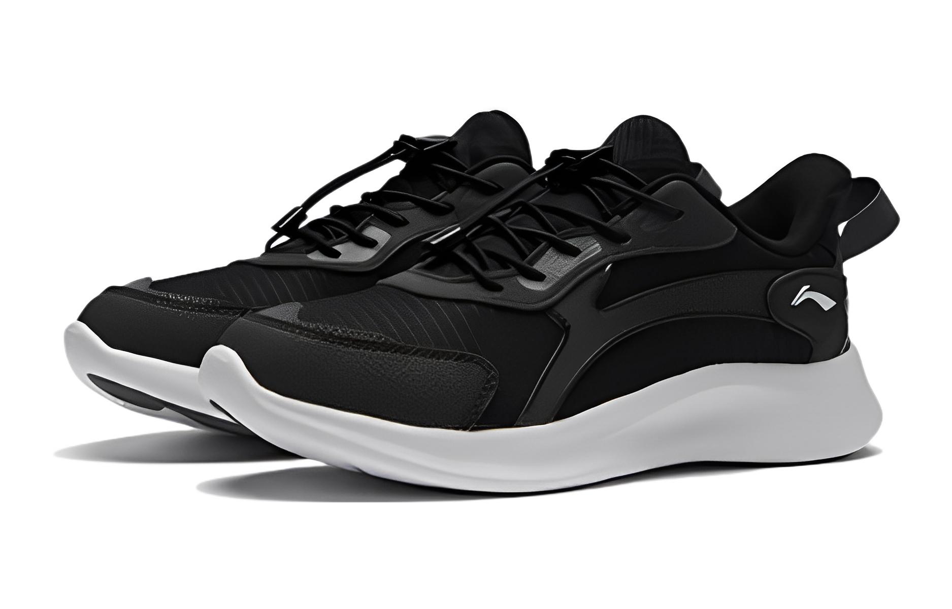 Lookbook (JR) Li-Ning Way of Wade 2.0 &#x27;Comfort Black Low-Top&#x27; Sepatu Rendah Hitam YKCS128-1