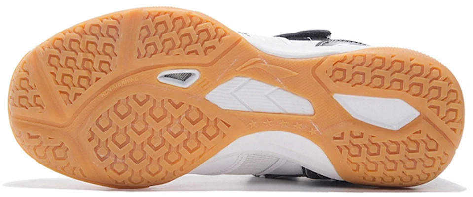 (Youth) Li-Ning Way of Wade 'Magic Tape Ping Pong Tournament Trainer Black and White' APTS006-2 Details for (Youth) Li-Ning Way of Wade 'Magic Tape Ping Pong Tournament Trainer Black and White' APTS006-2