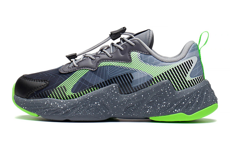 (Youth) Li-Ning Way of Wade 'Midnight Sprite 2.0 - Black Grey Green' YKCS120-1