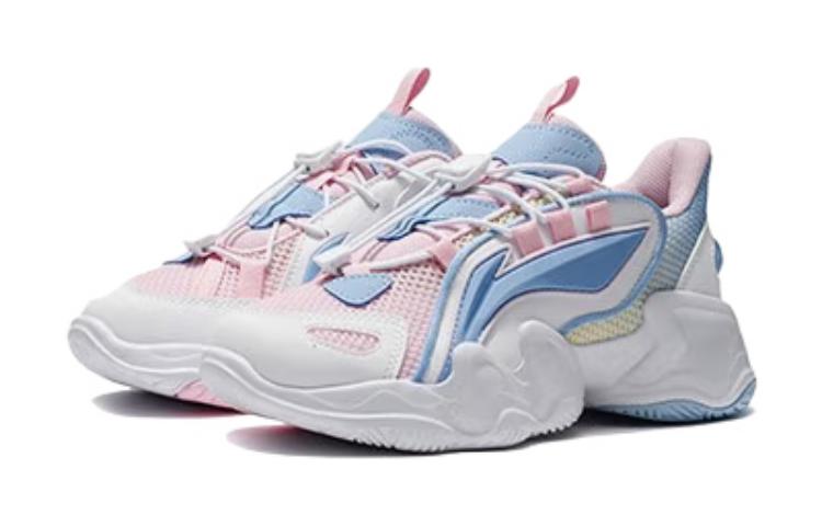 Lookbook (JR) Li-Ning Way of Wade 'Putih Merah Jambu' YKCS018-2