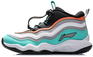 (Youth) Li-Ning Way of Wade High-Top Basketball Shoes 'Grey Green' YKBP086-5 (Youth) Li-Ning Way of Wade High-Top Basketball Shoes 'Grey Green' YKBP086-5