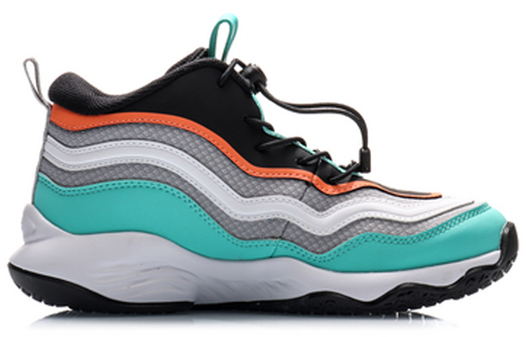 Order (Youth) Li-Ning Way of Wade High-Top Basketball Shoes 'Grey Green' YKBP086-5