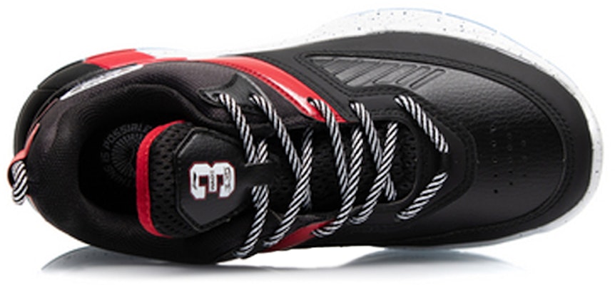 (Youth) Li-Ning Way Of Wade Salute 'Black Red' YKBQ034-3 Shop (Youth) Li-Ning Way Of Wade Salute 'Black Red' YKBQ034-3