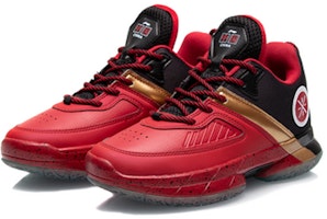 大童 LiNing李寧 韋德之道 Salute 減震耐磨防滑 中筒 實戰籃球鞋 紅黑 Lookbook 大童 LiNing李寧 韋德之道 Salute 減震耐磨防滑 中筒 實戰籃球鞋 紅黑