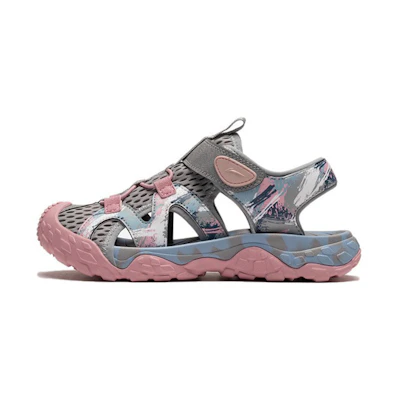 (Youth) Li-Ning Way of Wade Sandal 'Grey Pink'