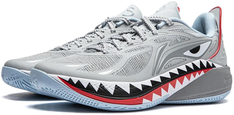 (Youth) Li-Ning x C.J. McCollum Sonic 12 'Shark' YKBU054-3 Lookbook (Youth) Li-Ning x C.J. McCollum Sonic 12 'Shark' YKBU054-3