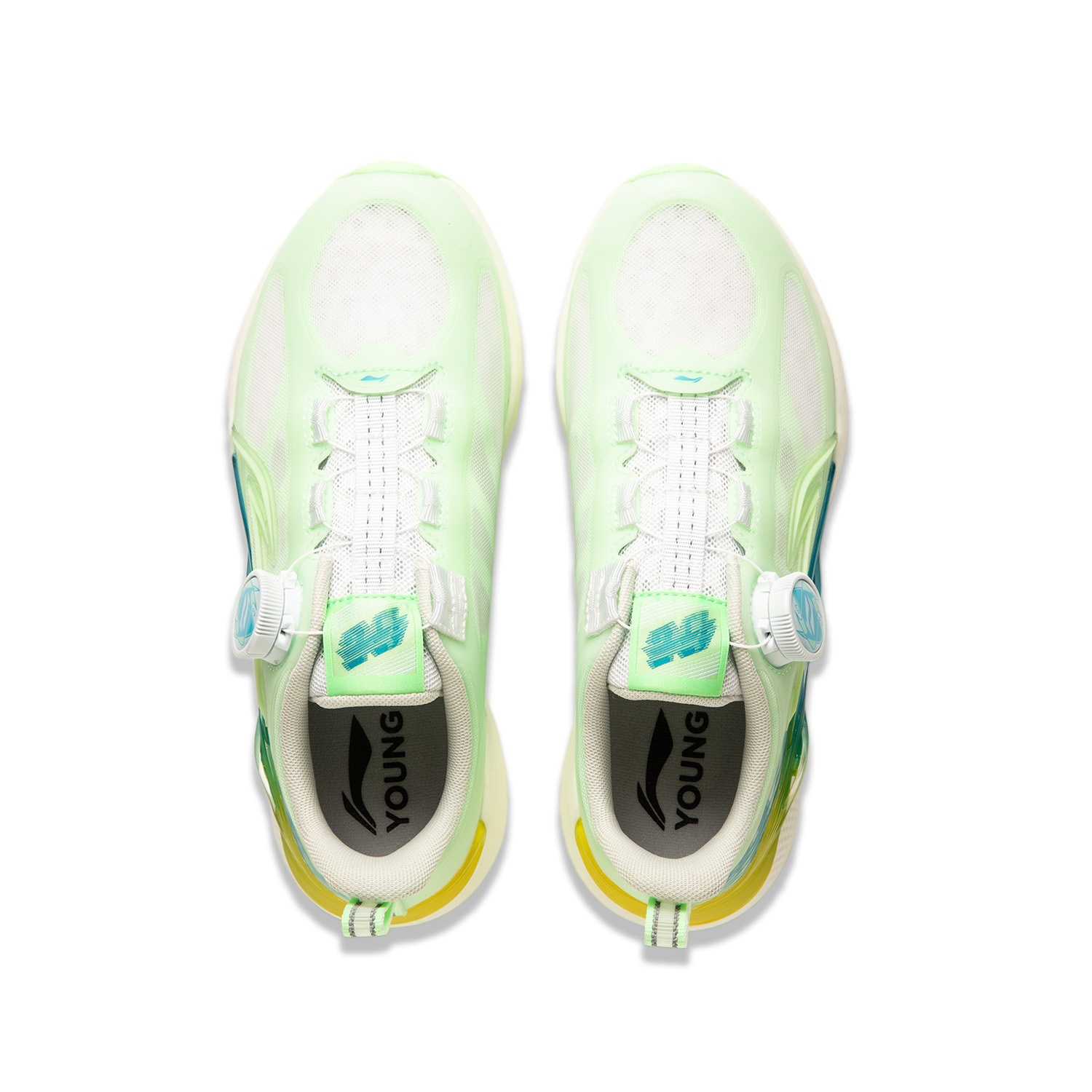 Shop (JR) 리닝 성운 '형광 라임 그린' (Li-Ning Seongun 'Hyeonggwang Lime Green') YKFU020-1
