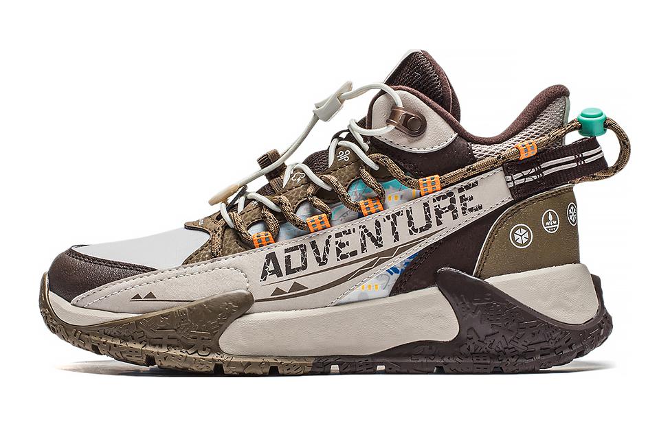 (Youth) Li-Ning Youngster 'Rocky Comfort Brown' YKET006-9