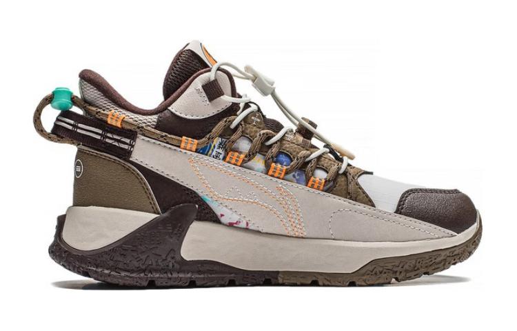 Order (JR) Li-Ning Youngster 'Rocky Comfort Brown' Coklat Selesa Remaja YKET006-9