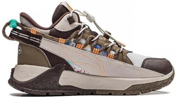 (Youth) Li-Ning Youngster 'Rocky Comfort Brown' YKET006-9 Order (Youth) Li-Ning Youngster 'Rocky Comfort Brown' YKET006-9