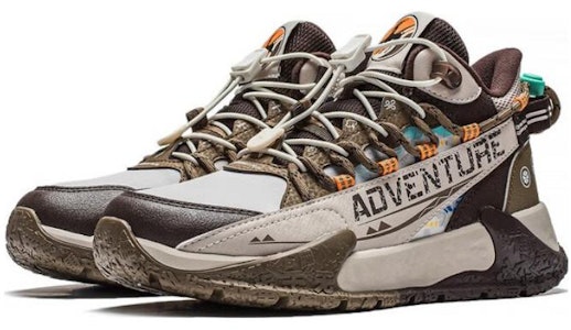 (JR) Li-Ning Youngster 'Rocky Comfort Coklat' YKET006-9 Lookbook (JR) Li-Ning Youngster 'Rocky Comfort Coklat' YKET006-9