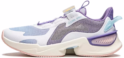 (Youth) Li-Ning Youngster V2 'White Purple' YKCU046-2 (Youth) Li-Ning Youngster V2 'White Purple' YKCU046-2