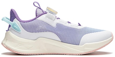 大童 李寧兒童 蜻躍 V2 舒適百搭 防滑耐磨 兒童休閒鞋 白紫 Order 大童 李寧兒童 蜻躍 V2 舒適百搭 防滑耐磨 兒童休閒鞋 白紫