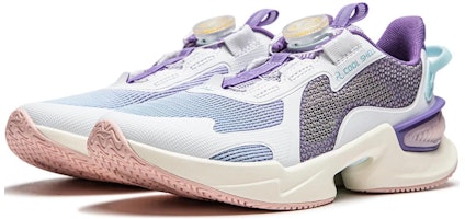 大童 李寧兒童 蜻躍 V2 舒適百搭 防滑耐磨 兒童休閒鞋 白紫 Lookbook 大童 李寧兒童 蜻躍 V2 舒適百搭 防滑耐磨 兒童休閒鞋 白紫